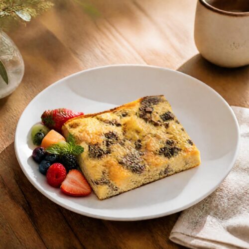 Cottage cheese egg bake