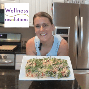 Rachel Roberts Quinoa Arugula Salad Wellness Resolutions Providence Weight loss