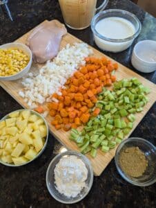 Chicken Pot Pie Chicken Soup