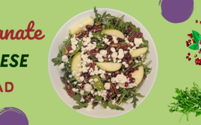 Pomegranate Goat Cheese Salad