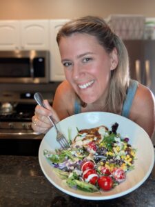 HIgh Protein Southwest Chicken Salad Recipe 