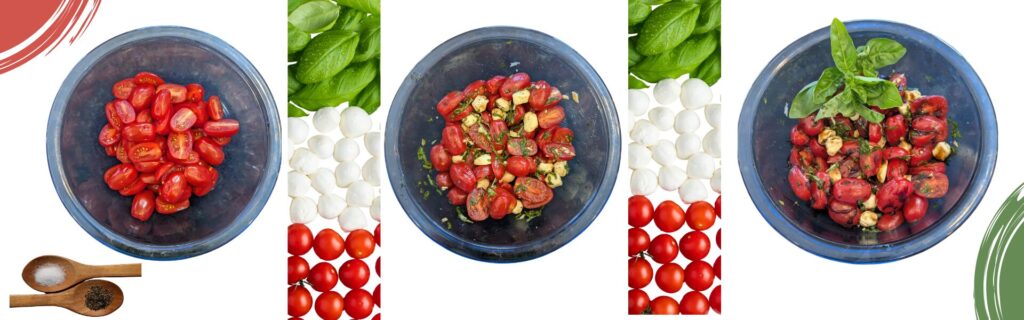 Directions for Balsamic Tomato Salad 