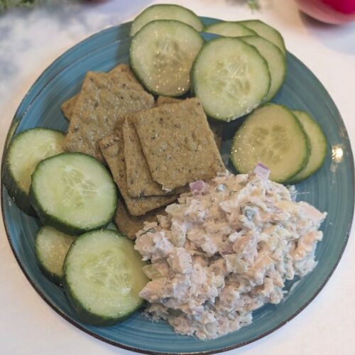 Greek Tzatziki Chicken Salad