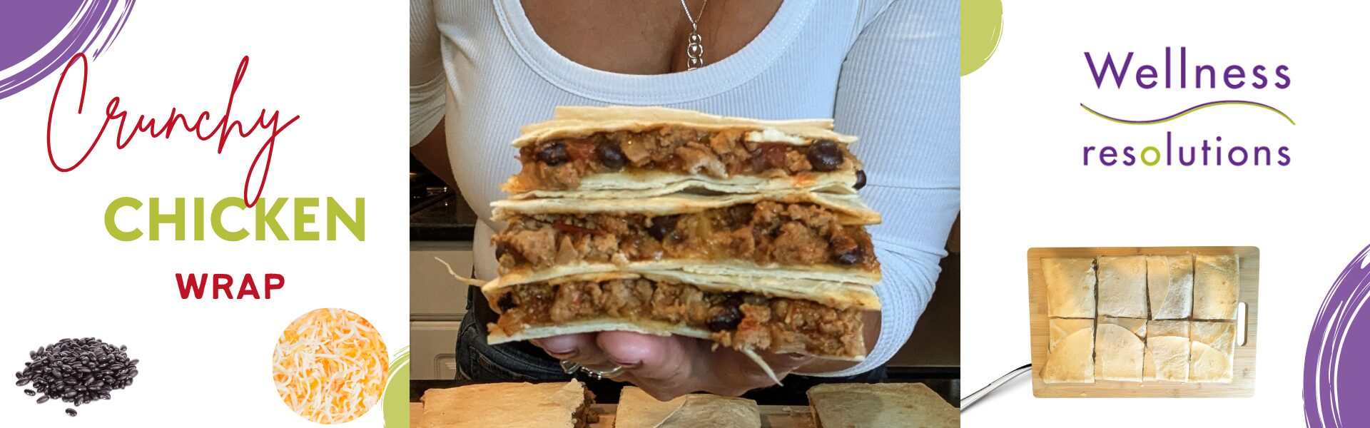 Easy Crunchy Chicken Wrap Recipe