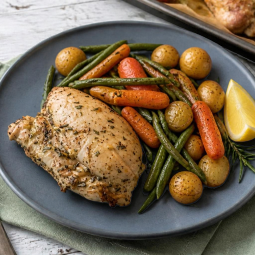 Sheet Pan Chicken and Vegetables