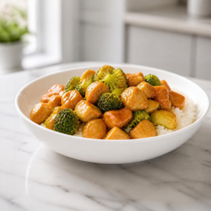 Slow cooker chicken and broccoli