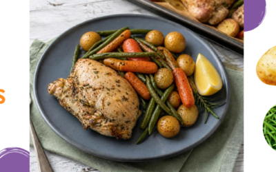 Sheet Pan Chicken Thighs and Veggies