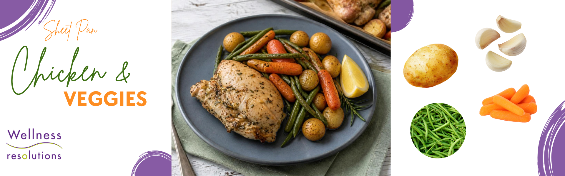 Sweet Pan Chicken Thighs and Vegetables Sweet Pan Chicken and Vegetables