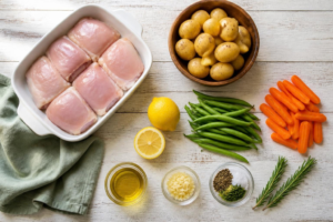 sheet pan chicken and vegetables sheet pan chicken thighs and veggies